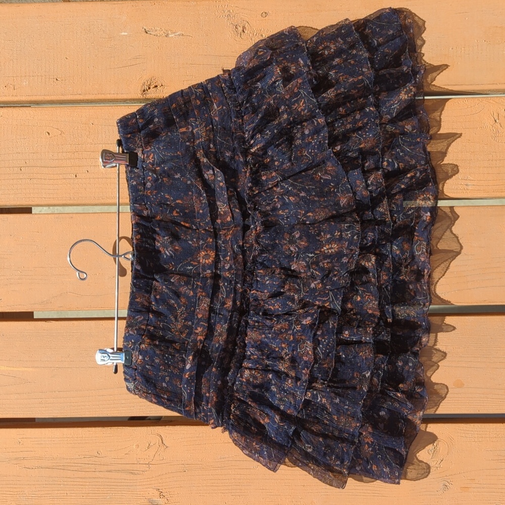 M Silk Of Two Minds Mini Skirt
